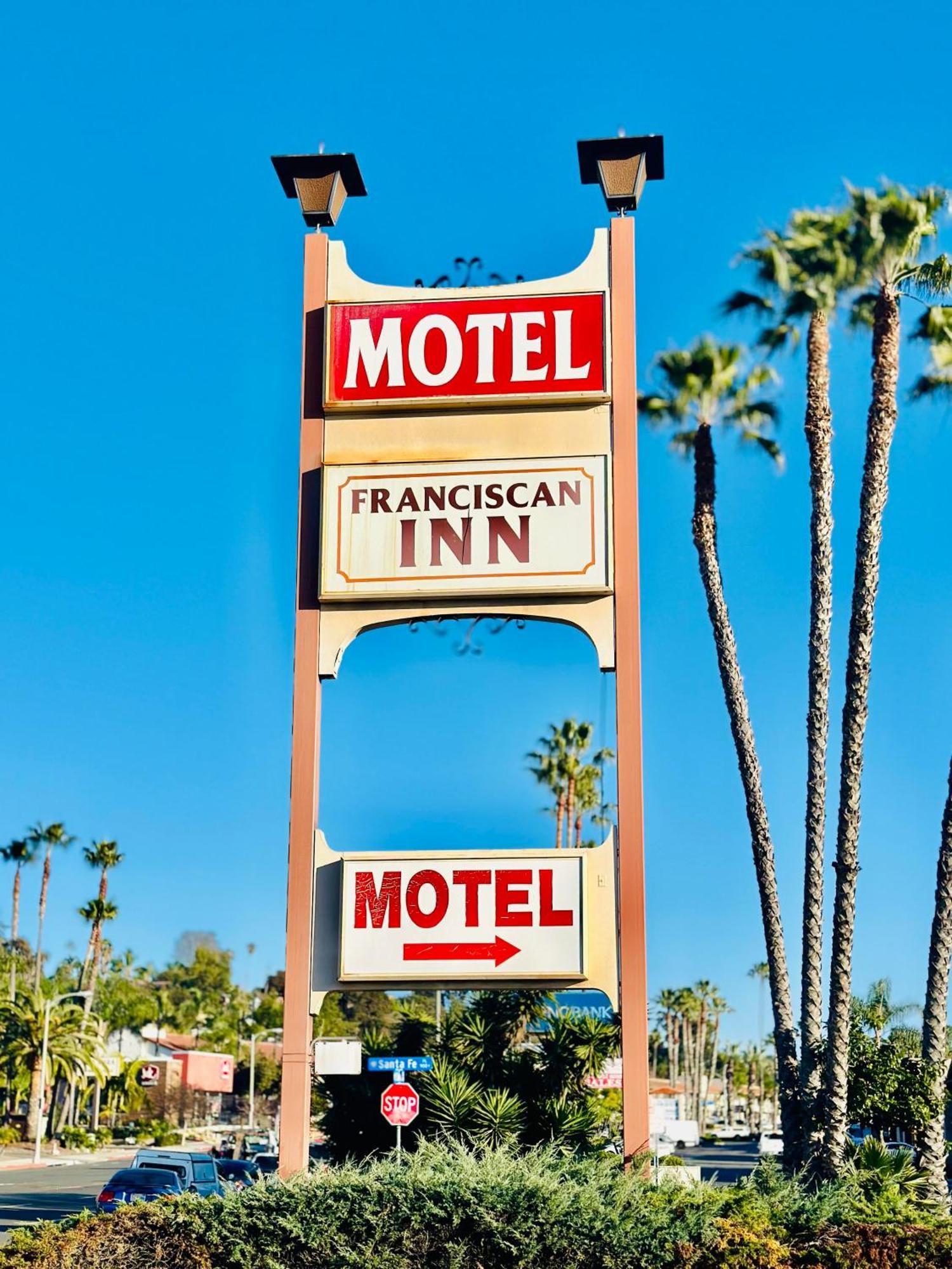 Franciscan Inn Motel Vista Eksteriør billede